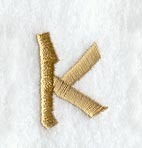 Olivia Letter K (3 Inch)