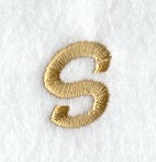 Olivia Letter S (3 Inch)