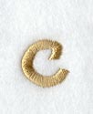 Olivia Lower Case Letter c (3 Inch)