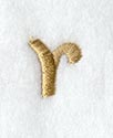 Olivia Lower Case Letter r (3 Inch)
