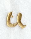 Olivia Lower Case Letter u (3 Inch)