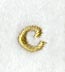 Olivia Lower Case Letter c (3 Inch)