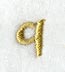 Olivia Lower Case Letter q (3 Inch)