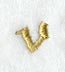 Olivia Lower Case Letter v (3 Inch)