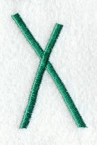 Kindergarten Letter X (3 Inch)