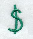 Kindergarten Dollar Sign (3 Inch)