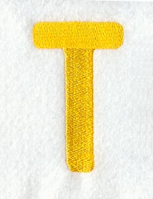 Impress Letter T (3 Inch)