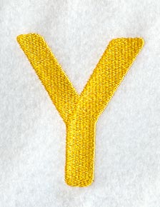 Impress Letter Y (3 Inch)