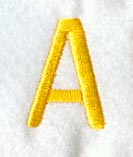 Impress Letter A (3 Inch)