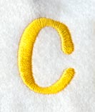 Impress Letter C (3 Inch)