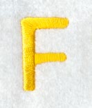 Impress Letter F (3 Inch)