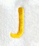 Impress Letter J (3 Inch)