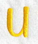 Impress Letter U (3 Inch)