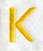 Impress Letter K (3 Inch)