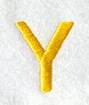 Impress Letter Y (3 Inch)