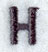 Impress Letter H (3 Inch)