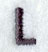 Impress Letter L (3 Inch)