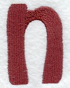 Hobo Lower Case Letter n (3 Inch)