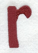 Hobo Lower Case Letter r (3 Inch)