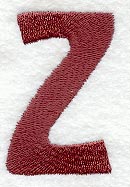 Hobo Lower Case Letter z (3 Inch)