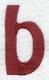 Hobo Lower Case Letter b (3 Inch)