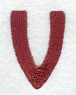 Hobo Lower Case Letter v (3 Inch)