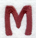 Hobo Letter M (3 Inch)