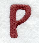 Hobo Letter P (3 Inch)