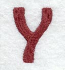 Hobo Letter Y (3 Inch)