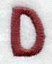 Hobo Letter D (3 Inch)