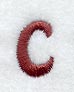 Hobo Lower Case Letter c (3 Inch)