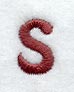 Hobo Lower Case Letter s (3 Inch)