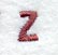 Hobo Lower Case Letter z (3 Inch)