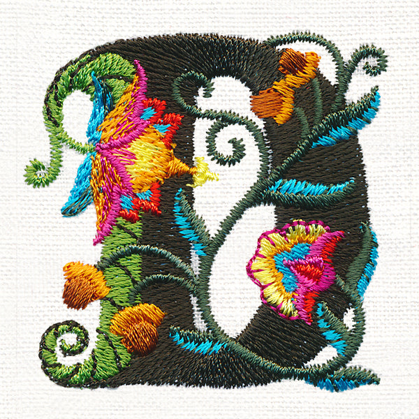 Jacobean Letter D (5 Inch)