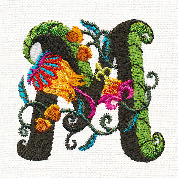 Jacobean Letter M (5 Inch)