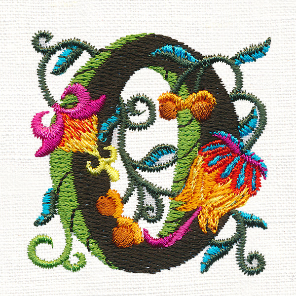 Jacobean Letter O (5 Inch)