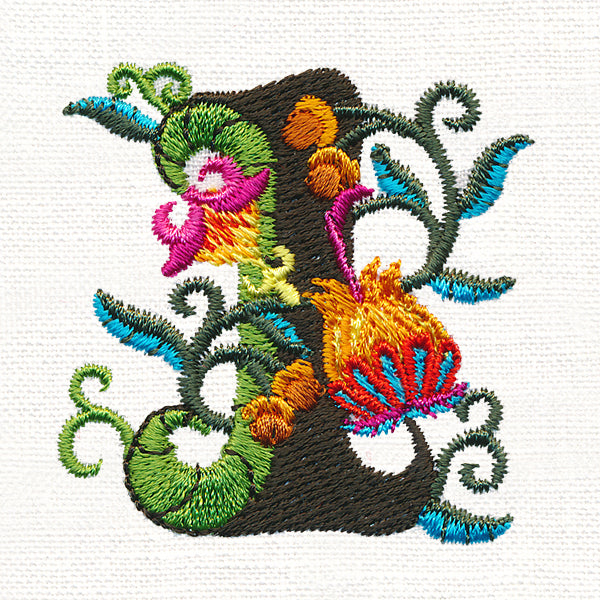 Jacobean Number 1 (5 Inch)