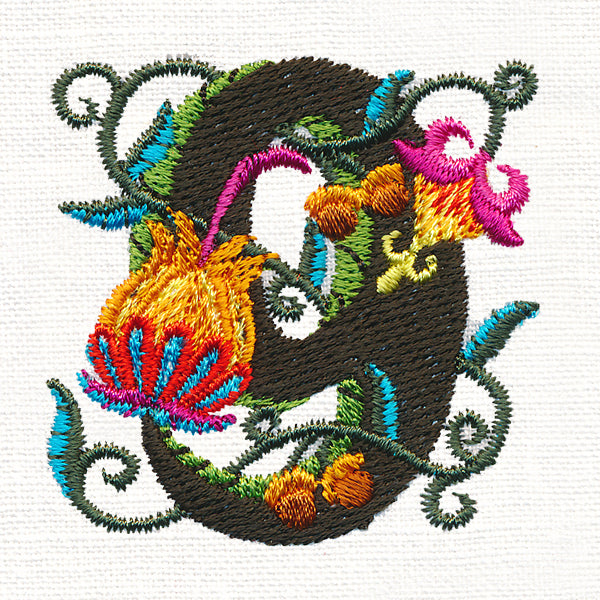 Jacobean Number 9 (5 Inch)