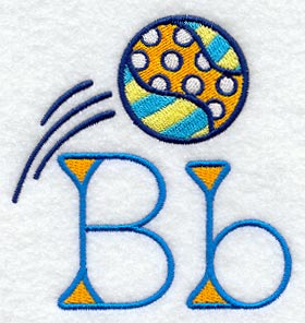 My First Alphabet Letter B