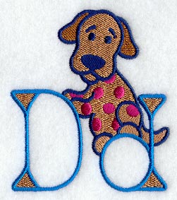 My First Alphabet Letter D