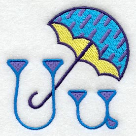 My First Alphabet Letter U