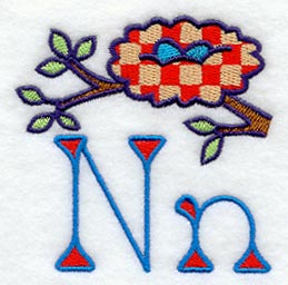 My First Alphabet Letter N