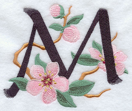 Brushstroke Letter M (5 Inch)