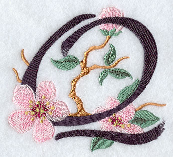 Brushstroke Letter Q (5 Inch)