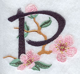 Brushstroke Letter P (5 Inch)