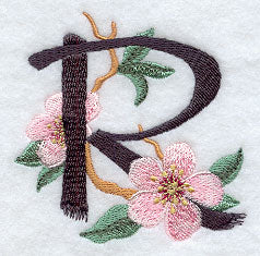 Brushstroke Letter R (5 Inch)