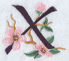 Brushstroke Letter X (5 Inch)