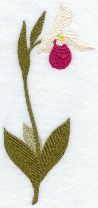 Ladyslipper (Long-Stemmed) (Thick Thread)