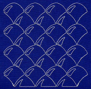 Uroko Sashiko Square