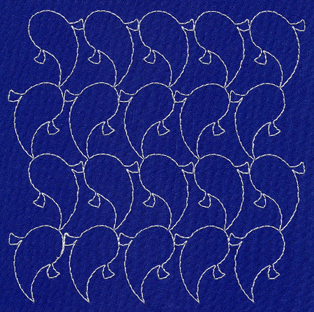 Nishikigoi Sashiko Square